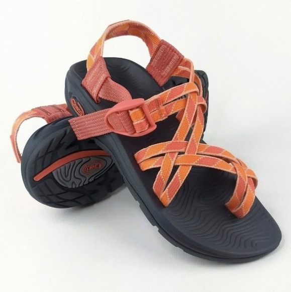 Chaco Z/Volv X2 Sandals Verdure Peach Women's 7 - Picture 1 of 12